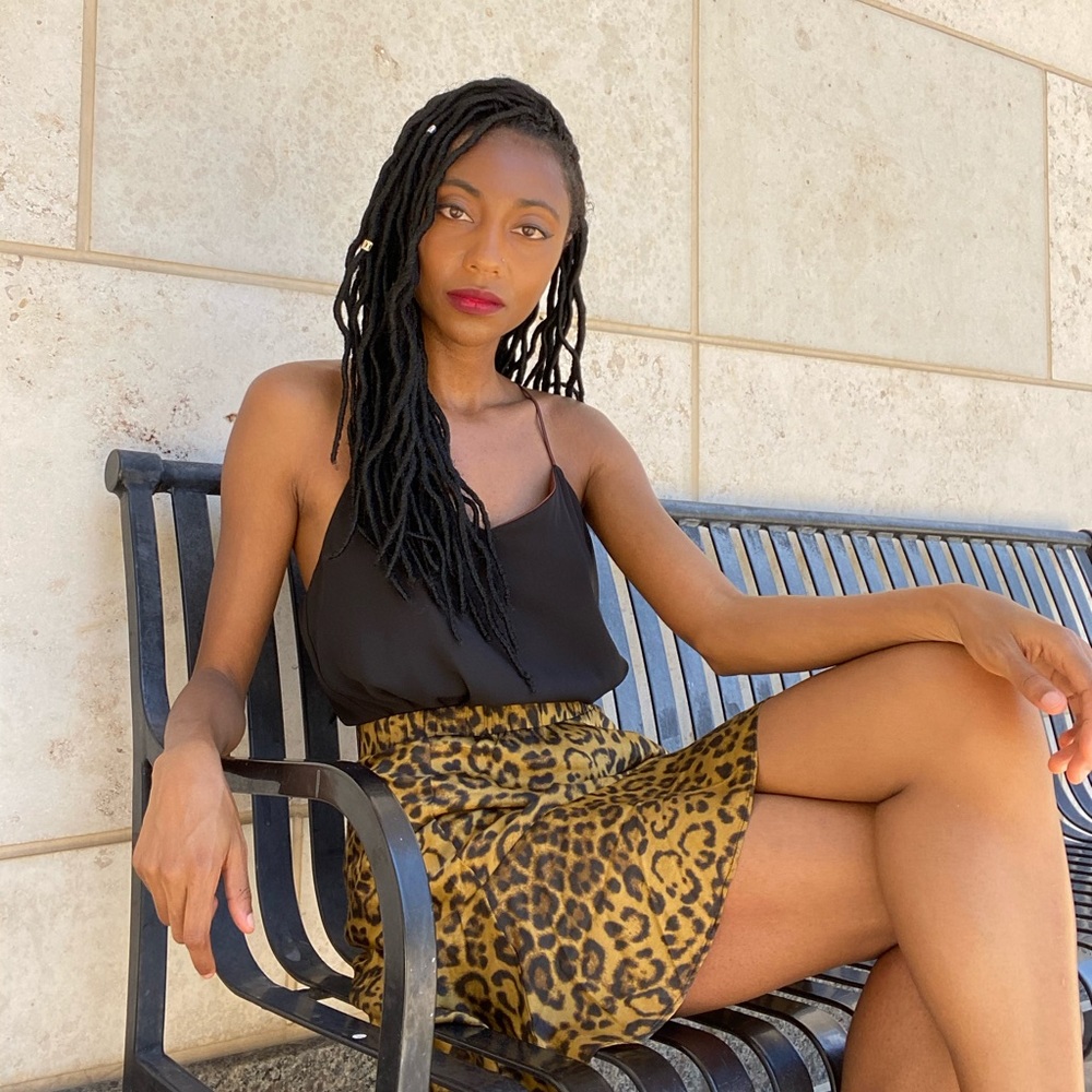 NATION LTD - Sustainable Print Skirt